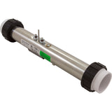 Heater, FloThru, Gecko WaterPro Series, 2-1/4" x 15", 4.0KW : 26-0072B-15-K
