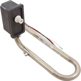 Heater, LowFlow, D-1 Tri-Bend, 2.1/3.4kW, 115/230v : 26-C3548-1-7T-K