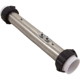 Heater, FloThru, Advanced/LA Spas Repl, 15"x2", 230v, 5.5kW, Gen : 26-0736-7S-K