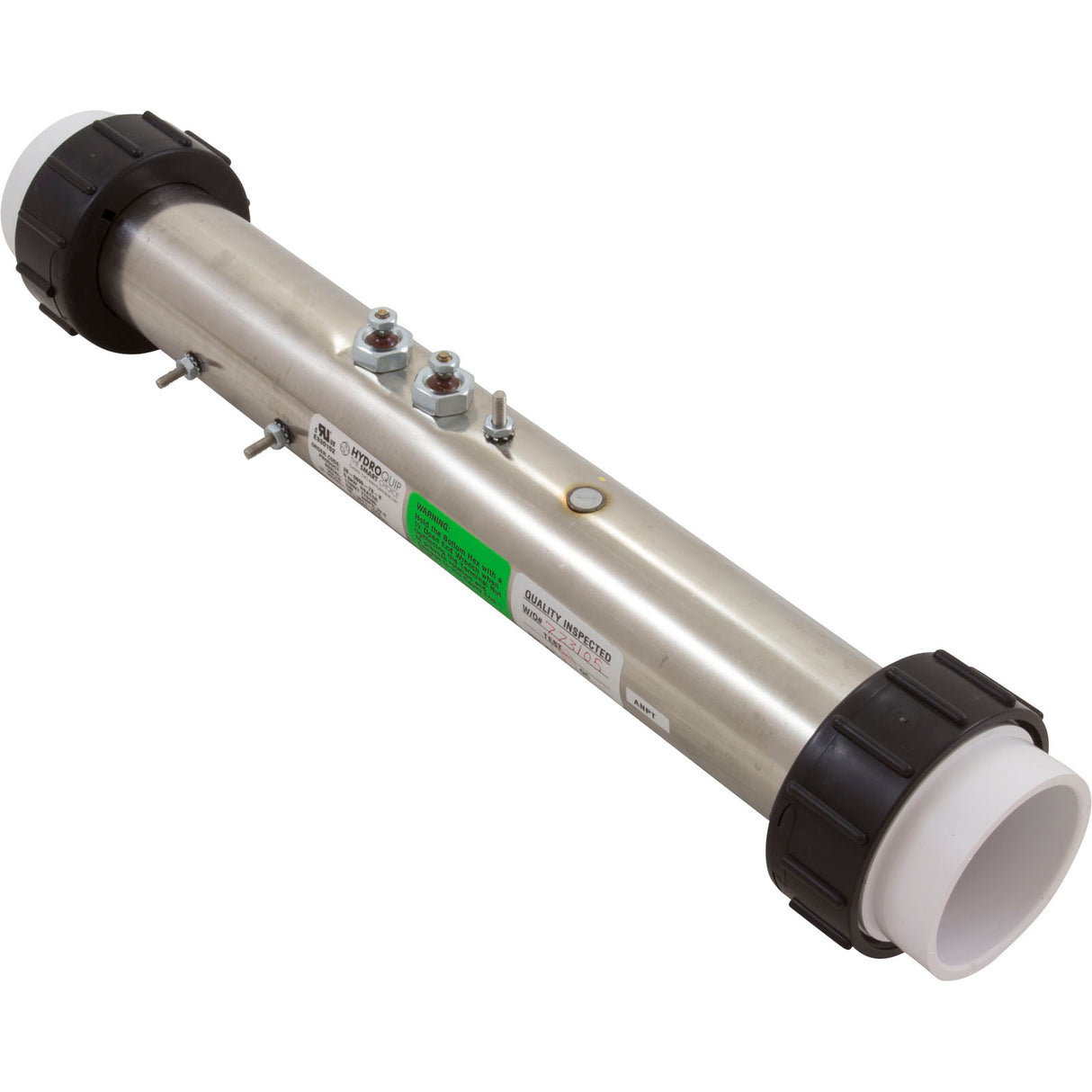 Heater, FloThru, Gecko S-Class Rpl, 15"x2-1/4", 230v, 5.5kW, Gen2 : 26-0800-7S-K