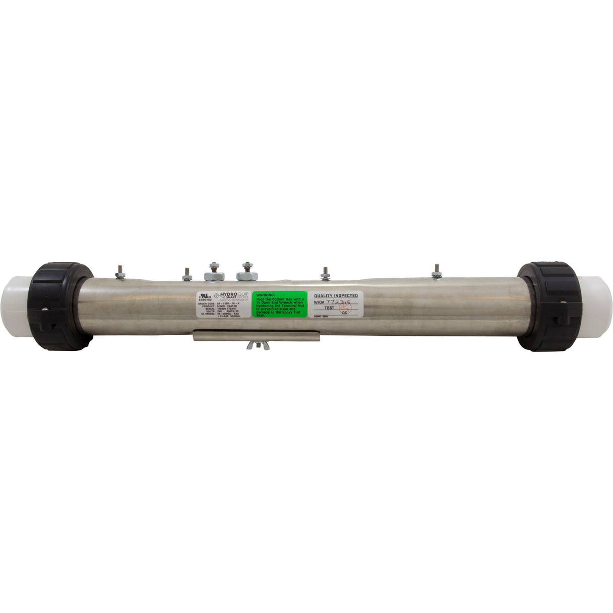 Heater, FloThru, Hercules Repl, 18"x2", 230v, 5.5kW, Gen 2 : 26-0155-7S-K