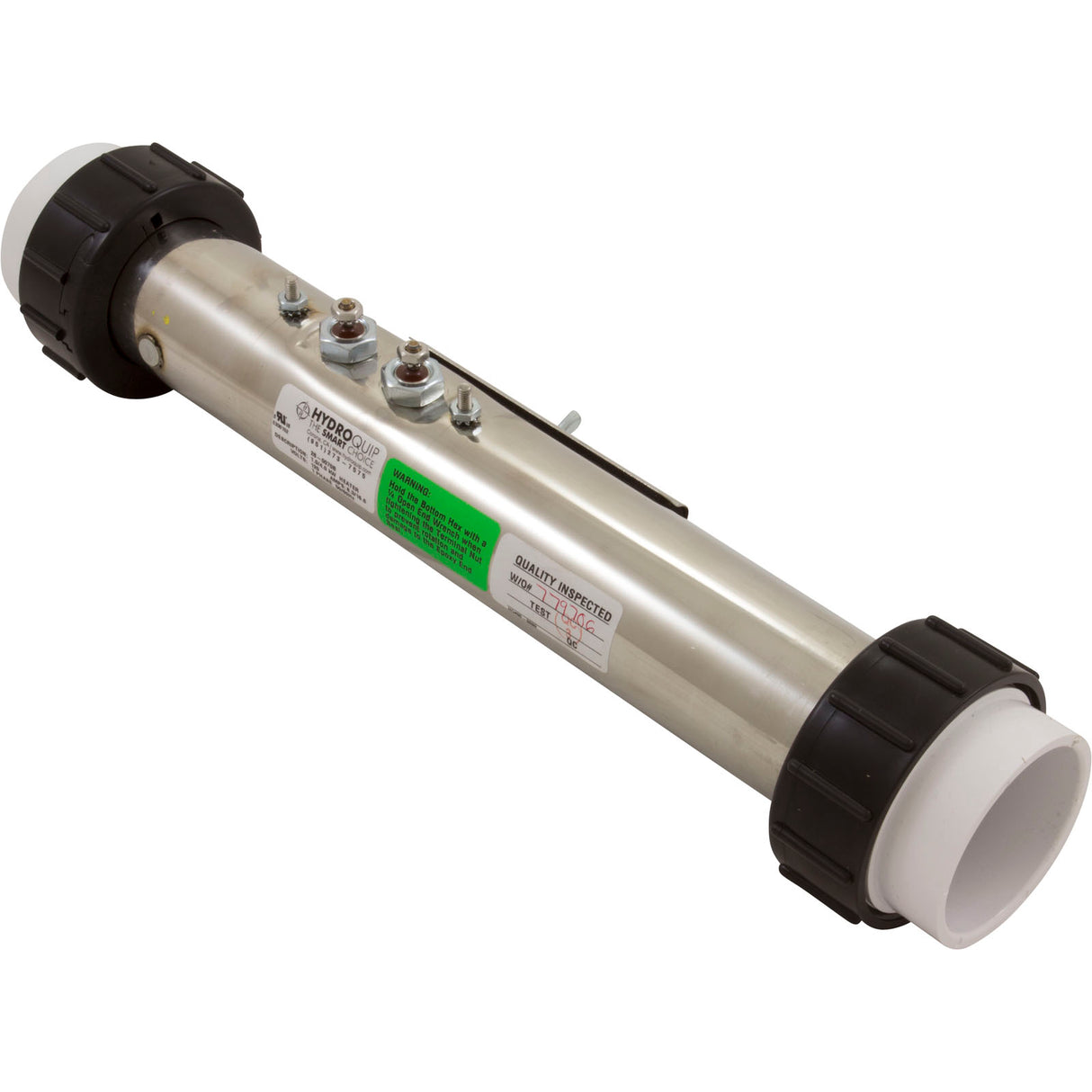 Heater, FloThru, HQ CS700, 13" x 2", 230v, 4.0kW : 26-0070B-1-K