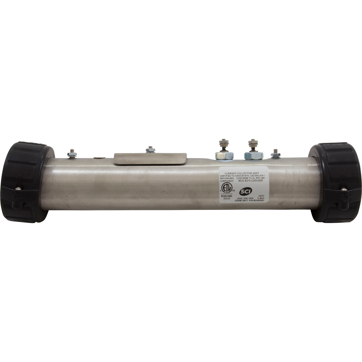 Heater, FloThru, ACC Repl, 12-1/2" x 2", 230v, 5.5kW, Generic : B24055K