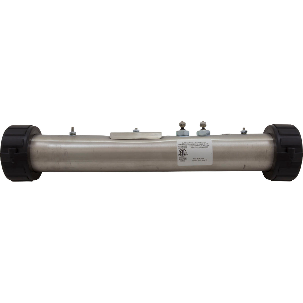 Heater, FloThru, Acura/ACC 15" x 2", 230v, 5.5kW, w/o TlPc : B24055B