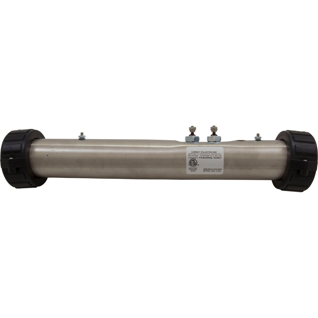 Heater, FloThru, Sundance/Spa Bldrs, 15" x 2", 230v, 5.5kW : B24055Q