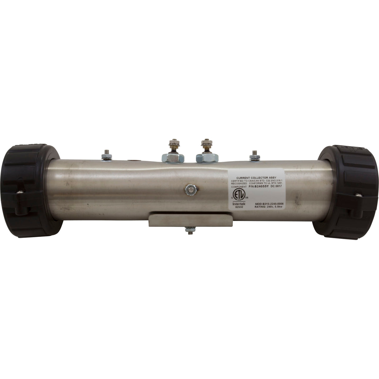 Heater, FloThru, CorrectTech/Ingenious, 11" x 2", 230v, 5.5kW : B24055Y