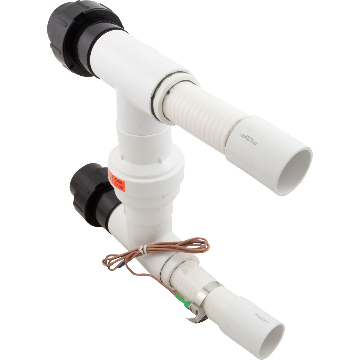 Plumbing Bypass Assy, Zodiac Jandy AE-Ti/EE-Ti Heat Pump : R3001900 - Zodiac - 052337028424 - PartsForSpas.com