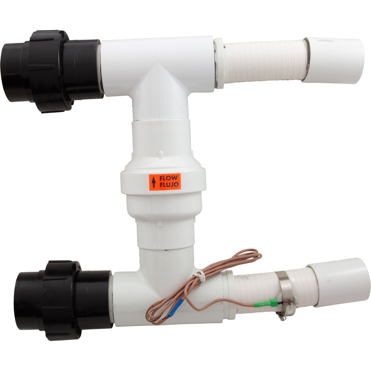 Plumbing Bypass Assy, Zodiac Jandy AE-Ti/EE-Ti Heat Pump : R3001900 - Zodiac - 052337028424 - PartsForSpas.com