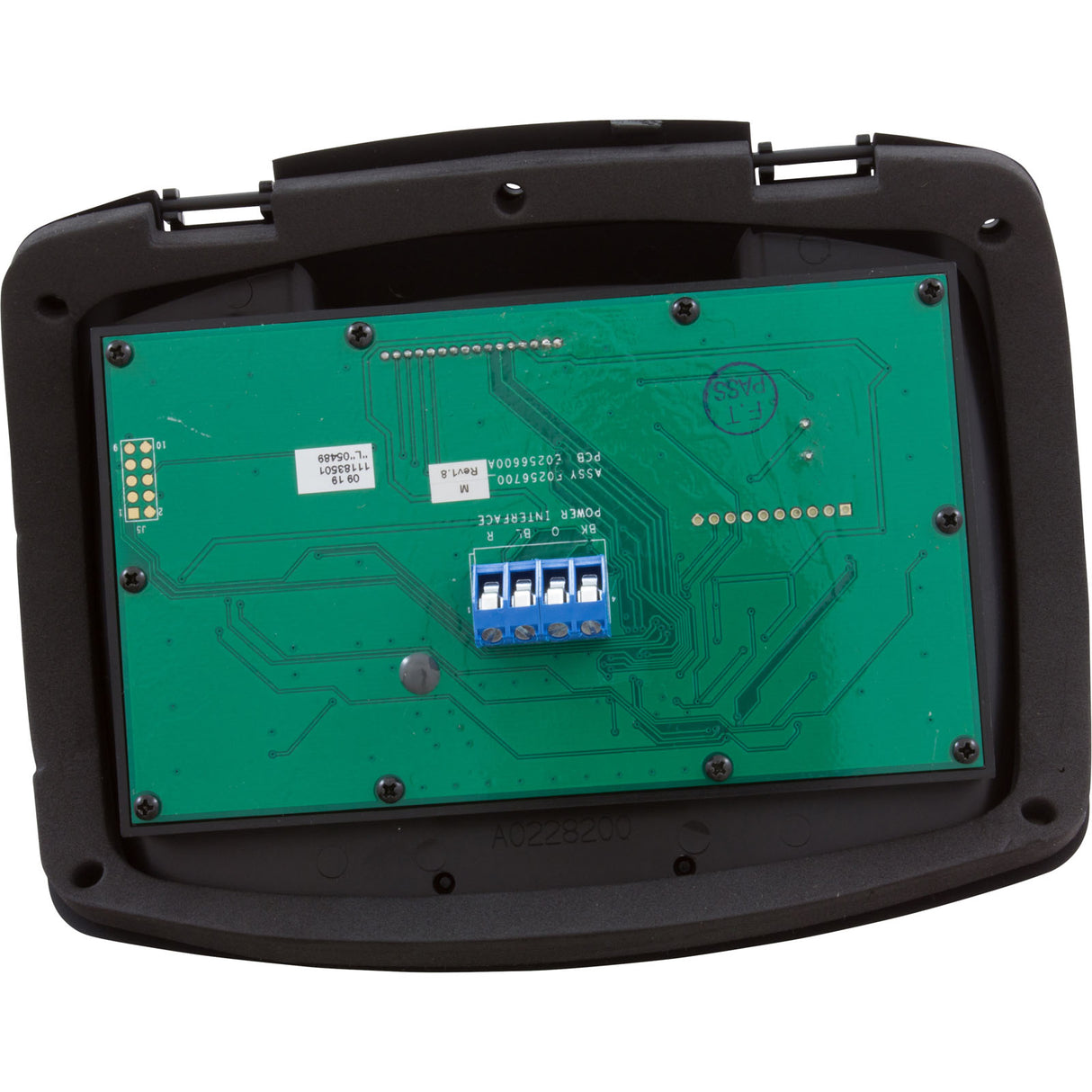 User Interface Kit, Zodiac Jandy Jxi 200/260/400 : R0591900 - Zodiac/Jandy - 052337067515 - PartsForSpas.com