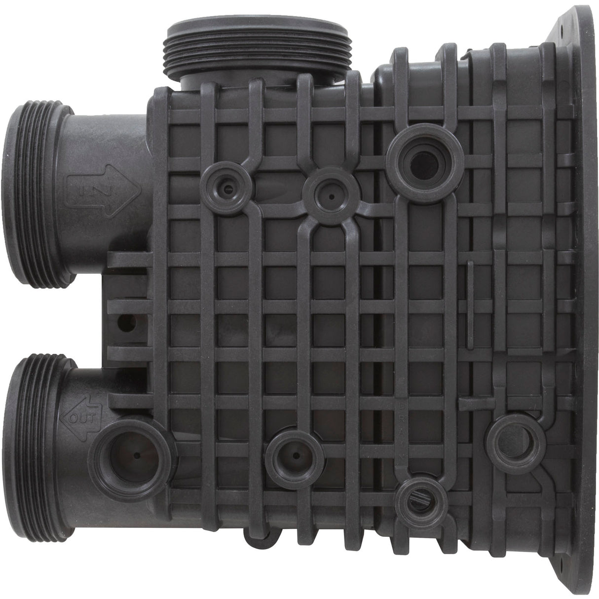 Manifold, Zodiac Jandy JXi 200/260/400, 3 Port : R0590100 - Zodiac/Jandy - 052337067249 - PartsForSpas.com