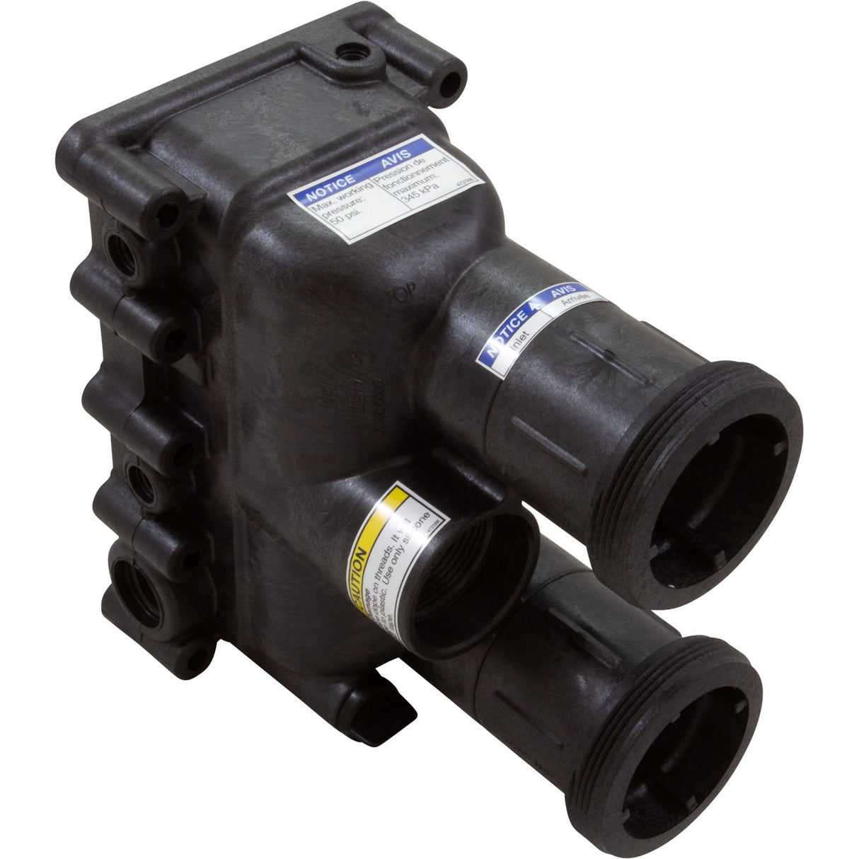Basic Manifold Kit, Pentair MasterTemp : 474200 - Pentair - 788379807276 - PartsForSpas.com
