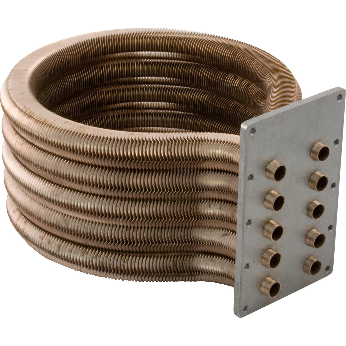 Heat Exchanger, Pentair Sta-Rite Max-E-Therm SR300, Copper : 77707-0243 - StaRite/Pentair - 022315303508 - PartsForSpas.com