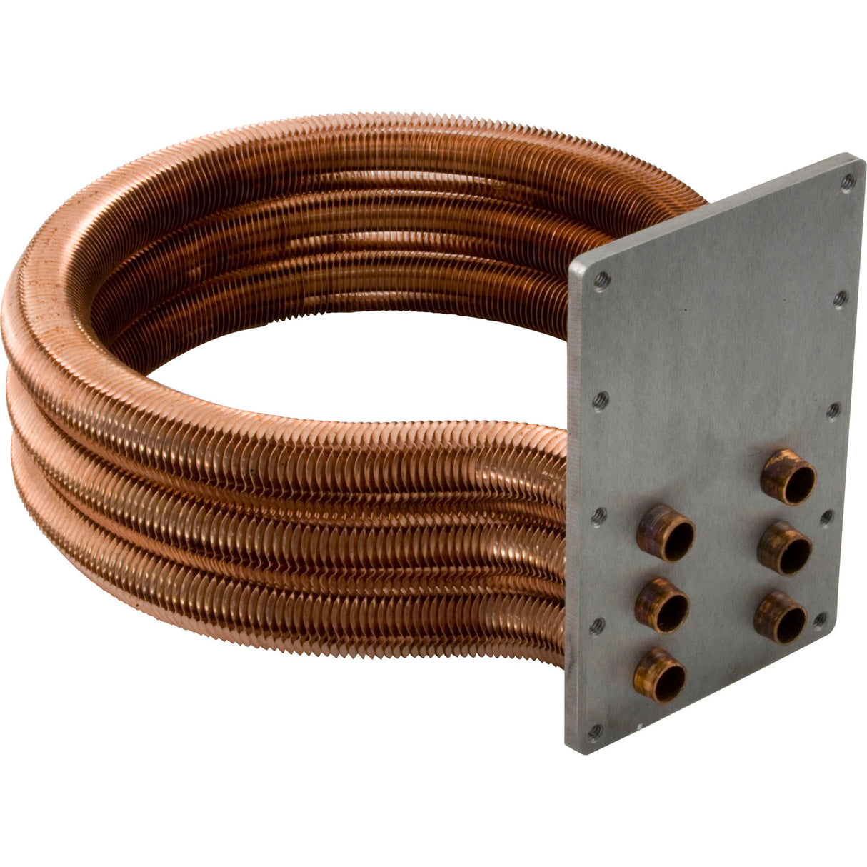 Heat Exchanger, Pentair MasterTemp 175/200, Nat. or LP : 77707-0232 - StaRite/Pentair - 022315210868 - PartsForSpas.com