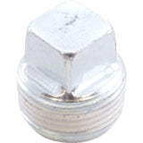 Plug, Pentair MasterTemp/Max-E-Therm, 3/4" mpt, Zinc : U78-60ZPS - StaRite/Pentair - U78-60ZPS - PartsForSpas.com