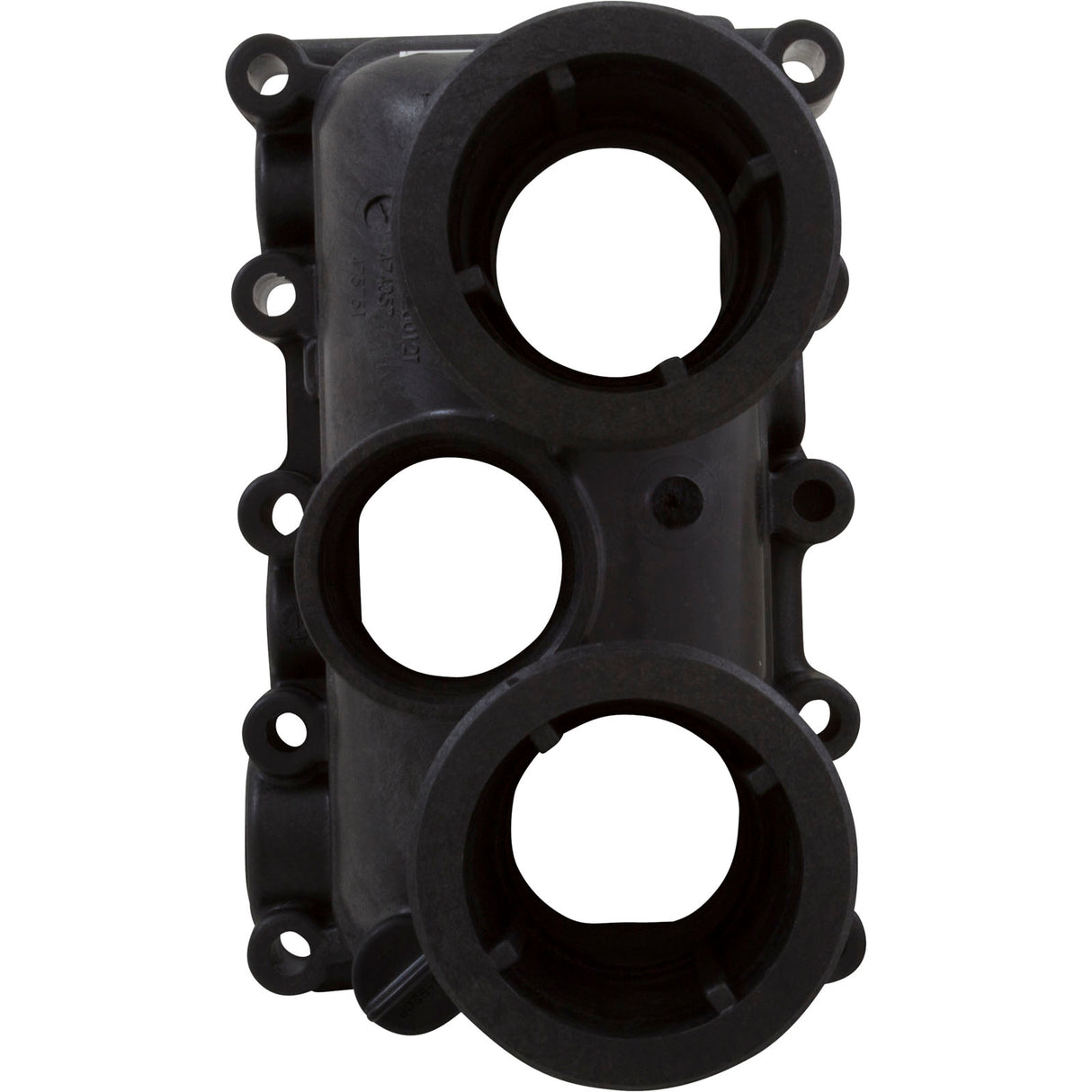 Manifold Body, Pentair Max-e-Therm SR200/333/400, w/O-Rings : 77707-0206 - Pentair - 022315301559 - PartsForSpas.com