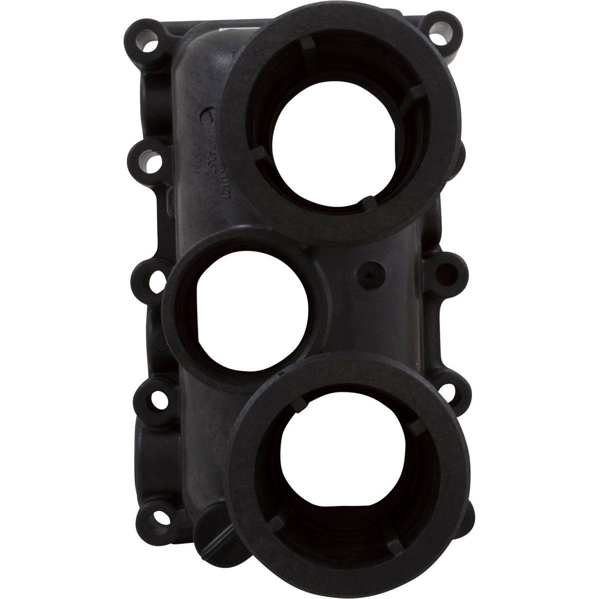 Manifold Body, Pentair Max-e-Therm SR200/333/400, w/O-Rings : 77707-0206 - Pentair - 022315301559 - PartsForSpas.com