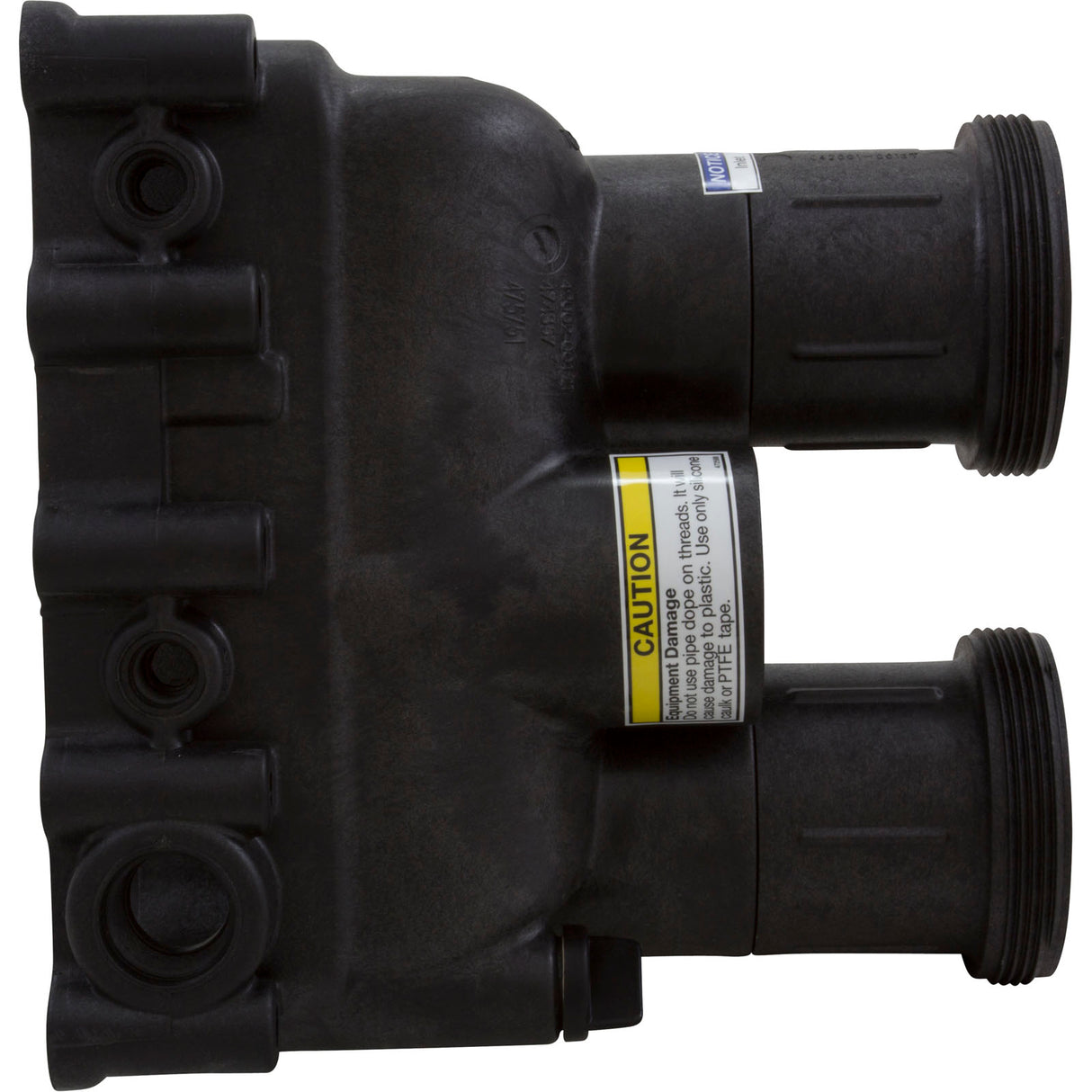 Manifold Body, Pentair Max-e-Therm SR200/333/400, w/O-Rings : 77707-0206 - Pentair - 022315301559 - PartsForSpas.com
