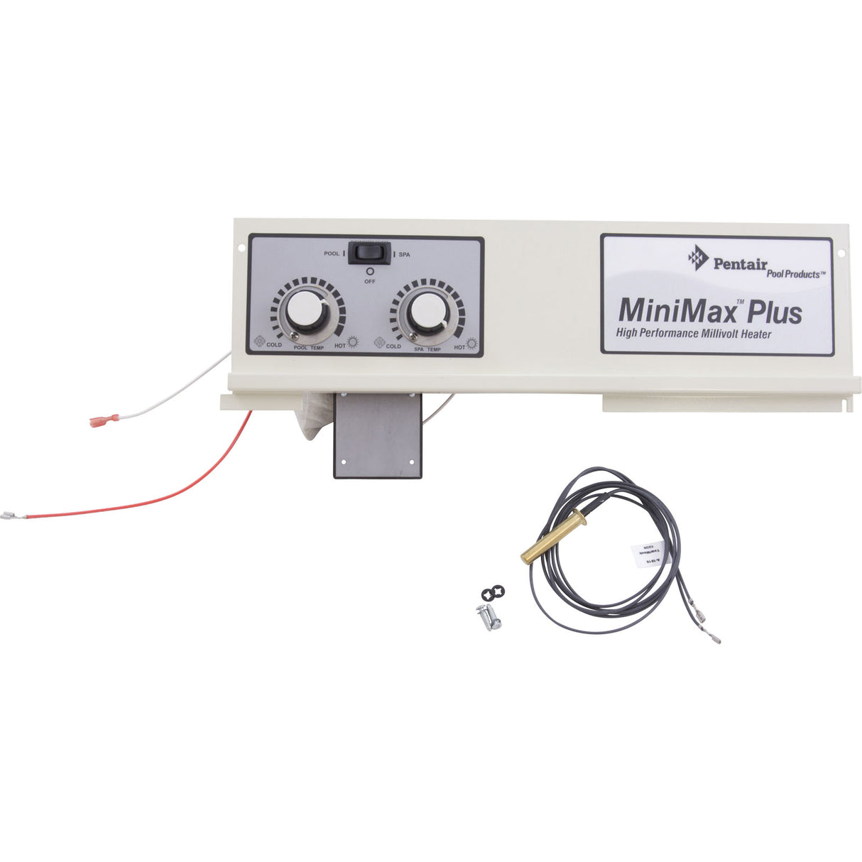 Control Panel, Pentair Minimax Plus, Millivolt 200 : 471021 - Purex/Pentair - 471021 - PartsForSpas.com