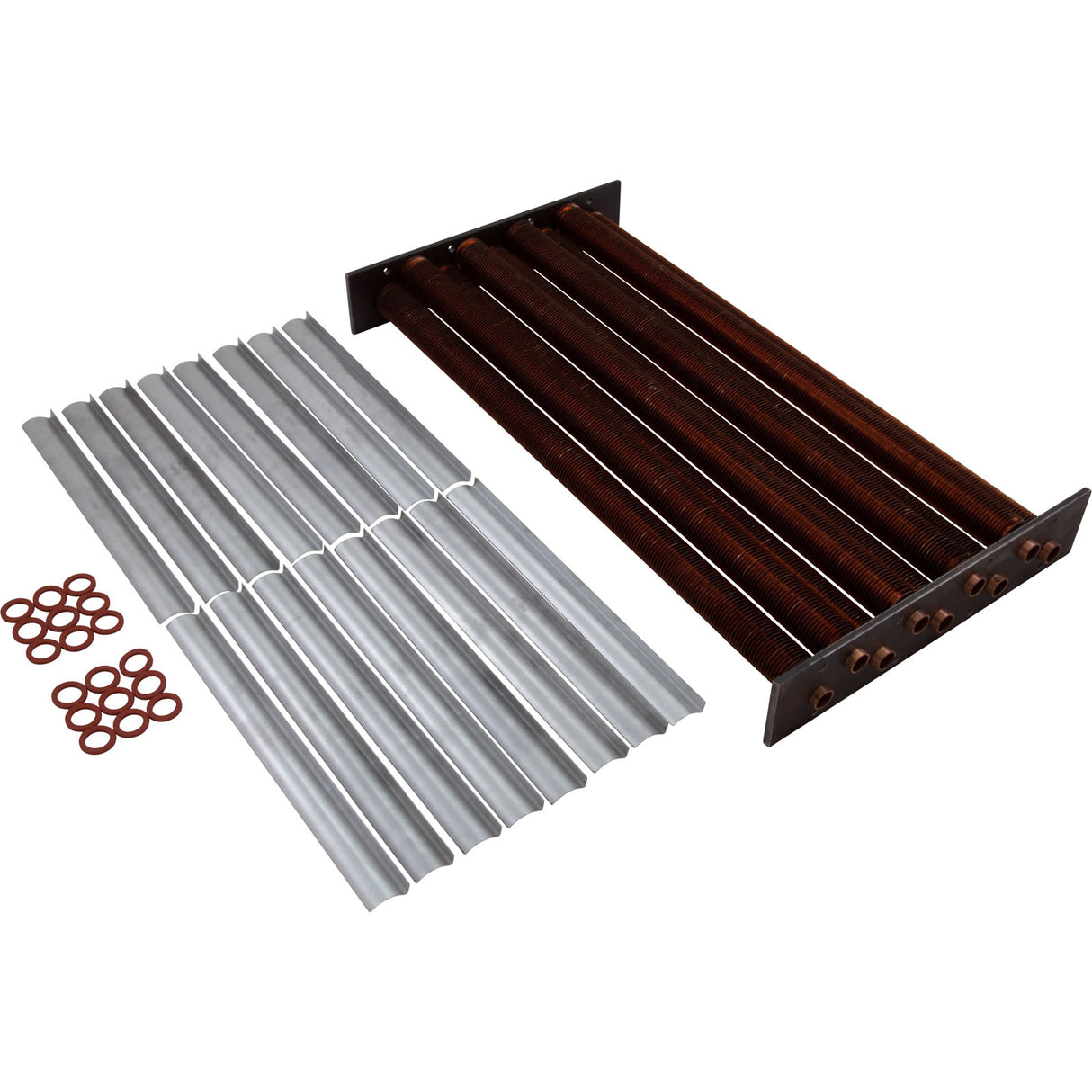 Heat Exchanger, Pentair Purex MiniMax NT 400, with out Heads : 471936 - Purex/Pentair - 471936 - PartsForSpas.com