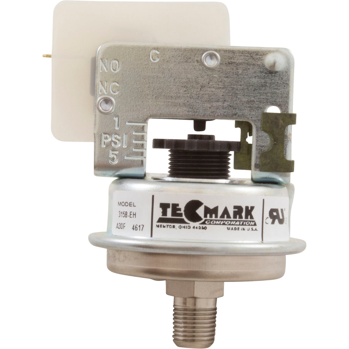 Pressure Switch 30408, 3A, BWG, 1/8"mpt, SPST : 30408 - Balboa Water Group - 30408 - PartsForSpas.com