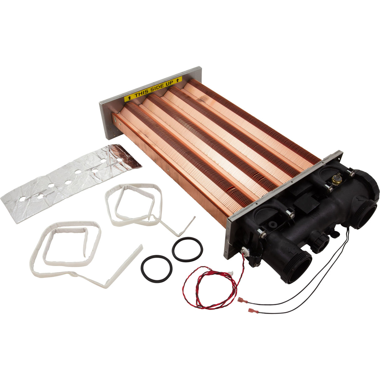 Heat Exchanger, Hayward H200FD : FDXLHXA1200 - Hayward - 0610377104586 - PartsForSpas.com