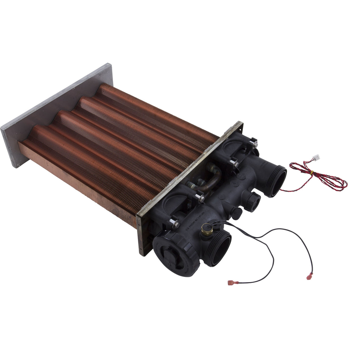 Heat Exchanger, Hayward H250FD : FDXLHXA1250 - Hayward - 0610377073738 - PartsForSpas.com