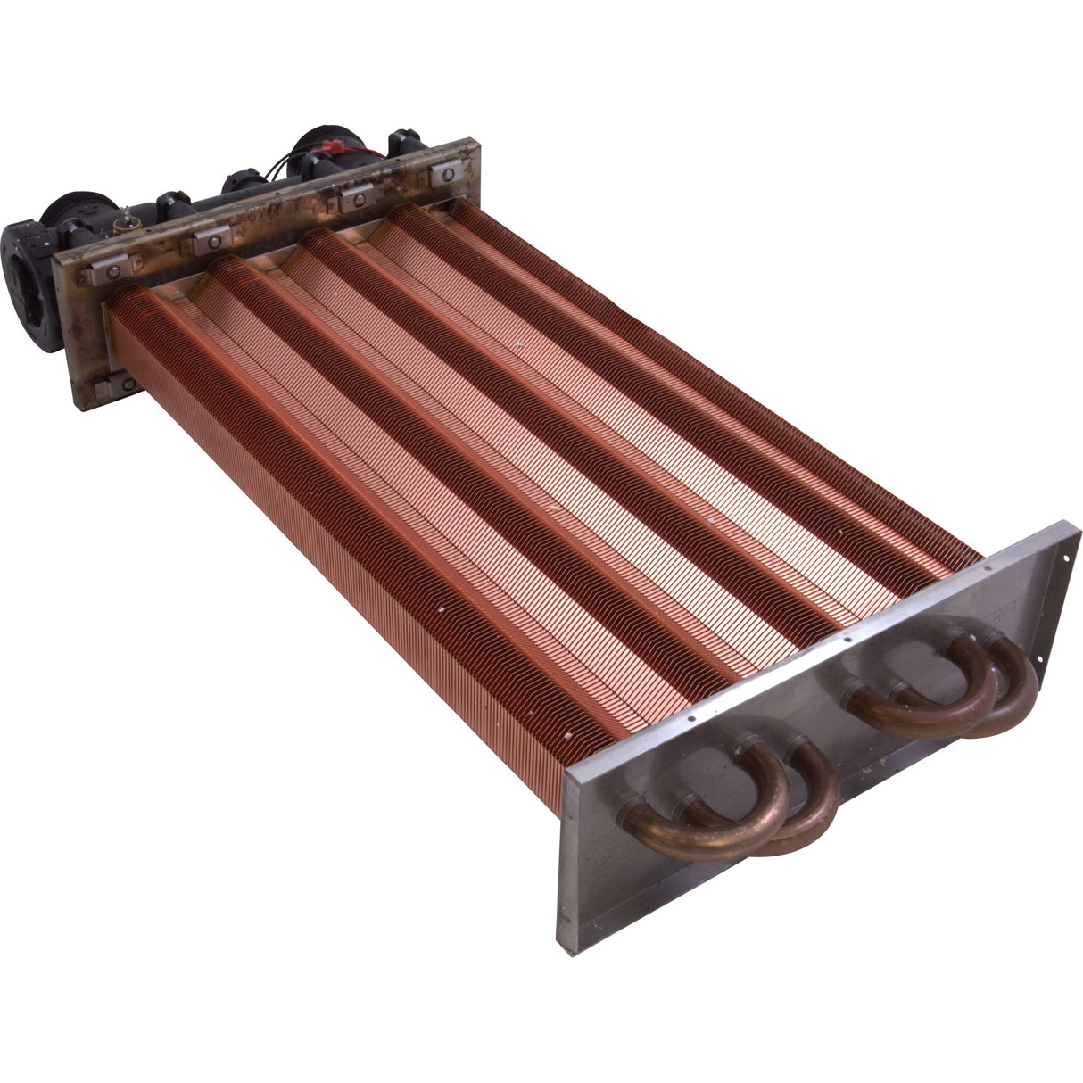 Heat Exchanger, Hayward H400FD : FDXLHXA1400 - Hayward - 0610377073752 - PartsForSpas.com