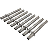 Burner Tube, Hayward Universal Low NOx, Set of 8 : FDXLBRN1930 - Hayward - 0610377072762 - PartsForSpas.com