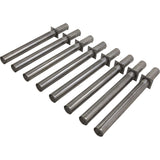 Burner Tube, Hayward Universal Low NOx, Set of 8 : FDXLBRN1930 - Hayward - 0610377072762 - PartsForSpas.com