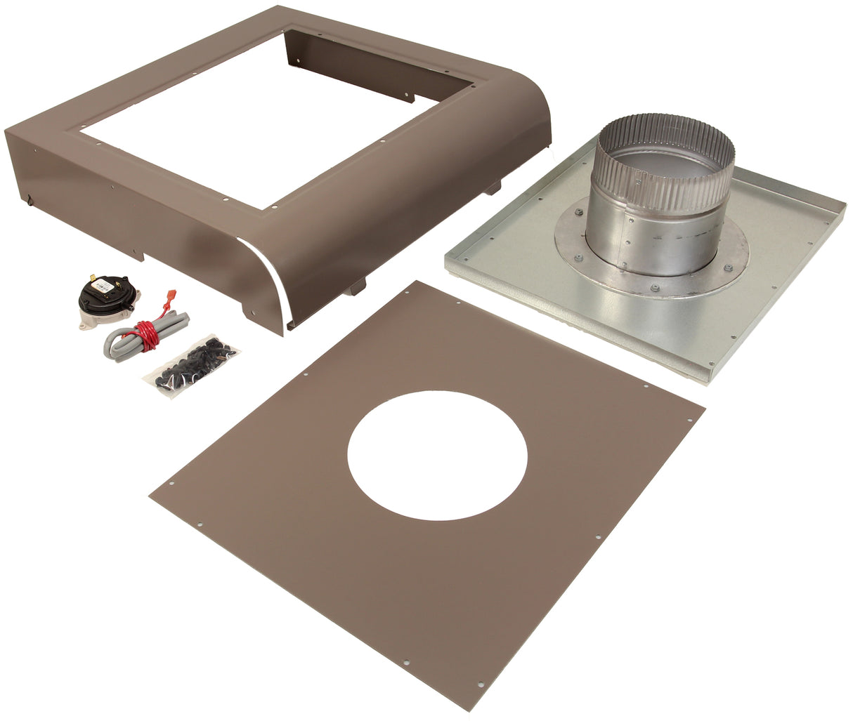 Indoor Vent Adapter, Hayward Uni H250FD, 6", Neg. Pressure : UHXNEGVT12506 - Hayward - 0610377396318 - PartsForSpas.com