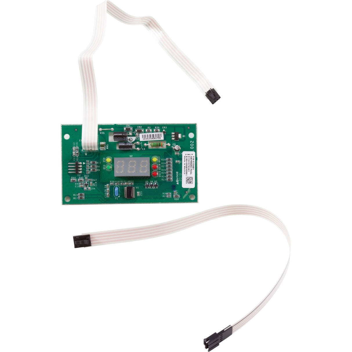 Display Board, Hayward H-Series/Universal w/ Cable : HDXFDSPB0001 - Hayward - 0610377414975 - PartsForSpas.com