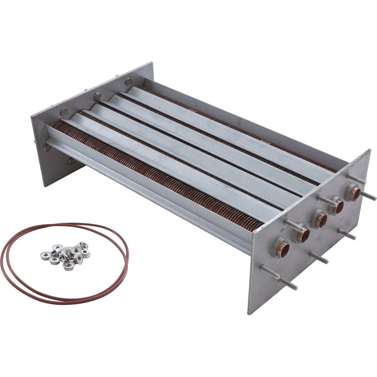 Heat Exchanger Tube Assembly, Raypak 130A, Copper : 011597F - Raypak - 011597F - PartsForSpas.com