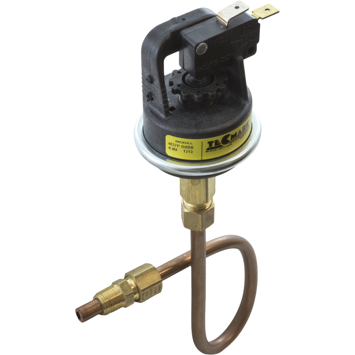 Pressure Switch, Raypak 53A, with Tubing : 003651F - Raypak - 003651F - PartsForSpas.com