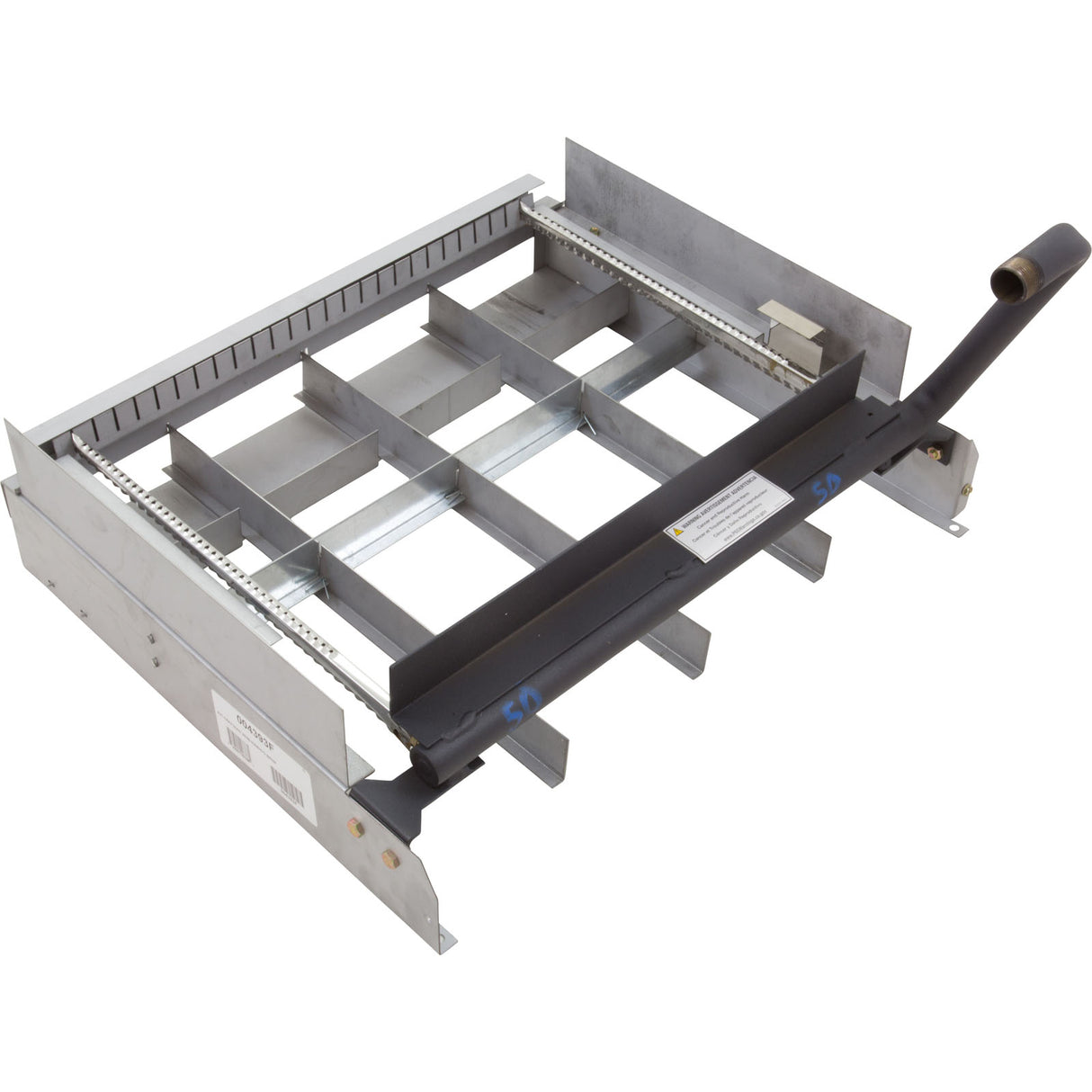 Burner Tray, Raypak, 403B/405B, with out Burner : 004393F - Raypak Inc. - 840891003861 - PartsForSpas.com