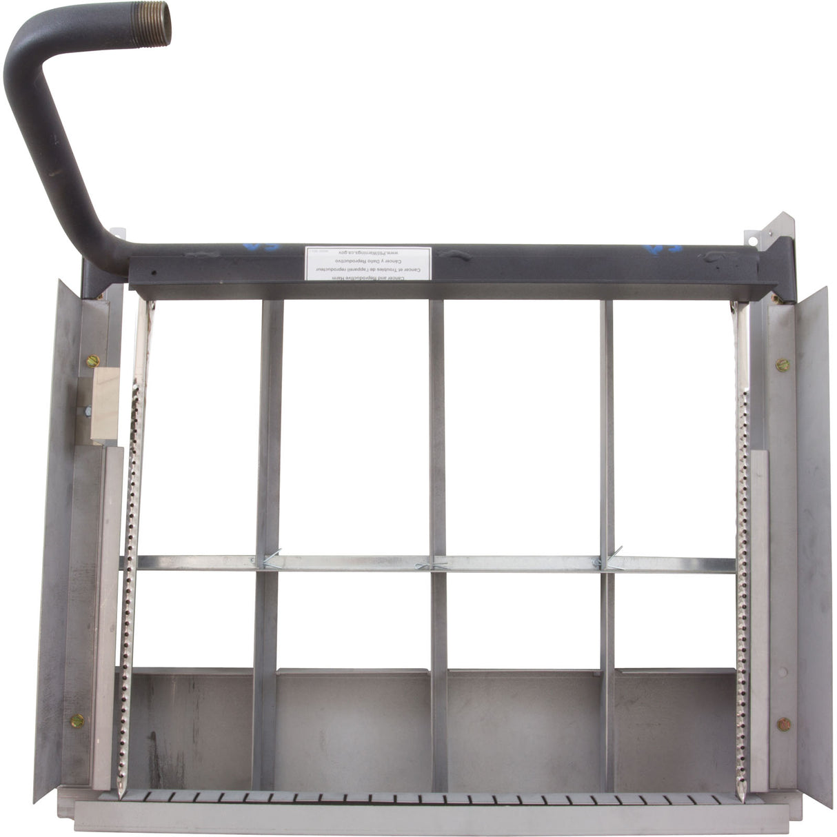 Burner Tray, Raypak, 403B/405B, with out Burner : 004393F - Raypak Inc. - 840891003861 - PartsForSpas.com