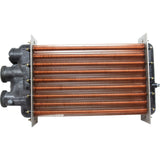 Heat Exchanger, Raypak Model 336A/337A, Polymer : 010045F - Raypak - 840891021209 - PartsForSpas.com