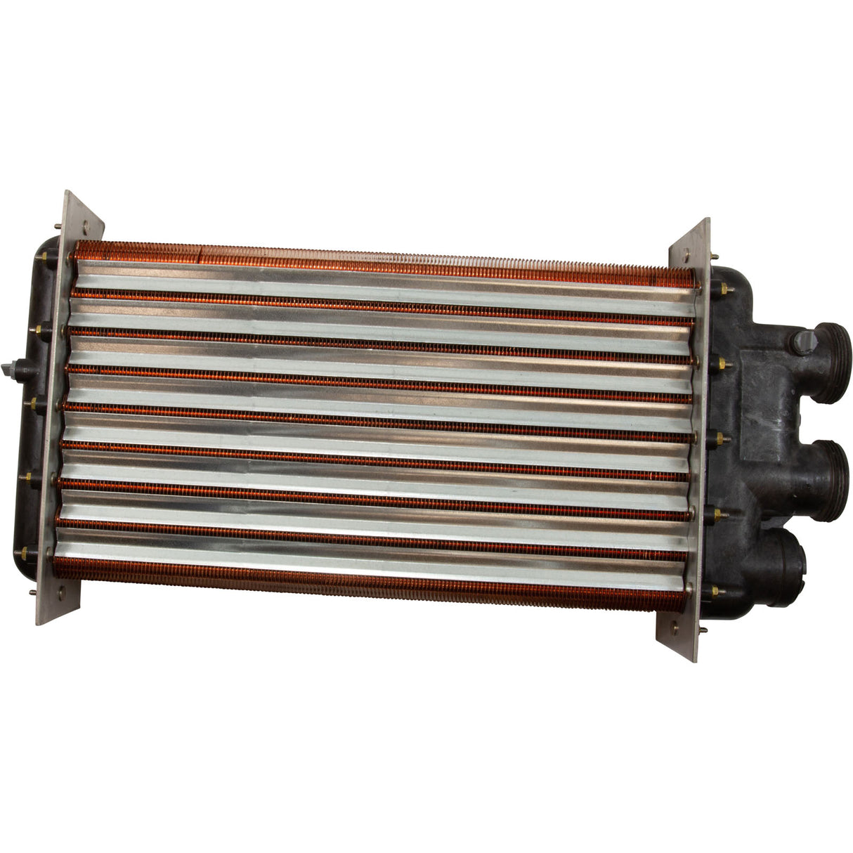 Heat Exchanger, Raypak Model 406A/407A, Polymer : 010046F - Raypak - 010046F - PartsForSpas.com