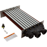 Heat Exchanger, Raypak Model 406A/407A, Polymer : 010046F - Raypak - 010046F - PartsForSpas.com
