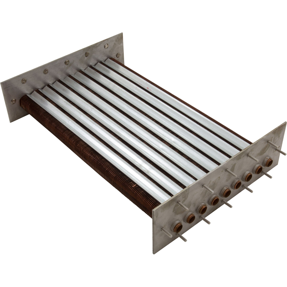 Tube Bundle, Raypak 406A/407A, Copper/Polymer : 010062F - Raypak - 8.40891E+11 - PartsForSpas.com