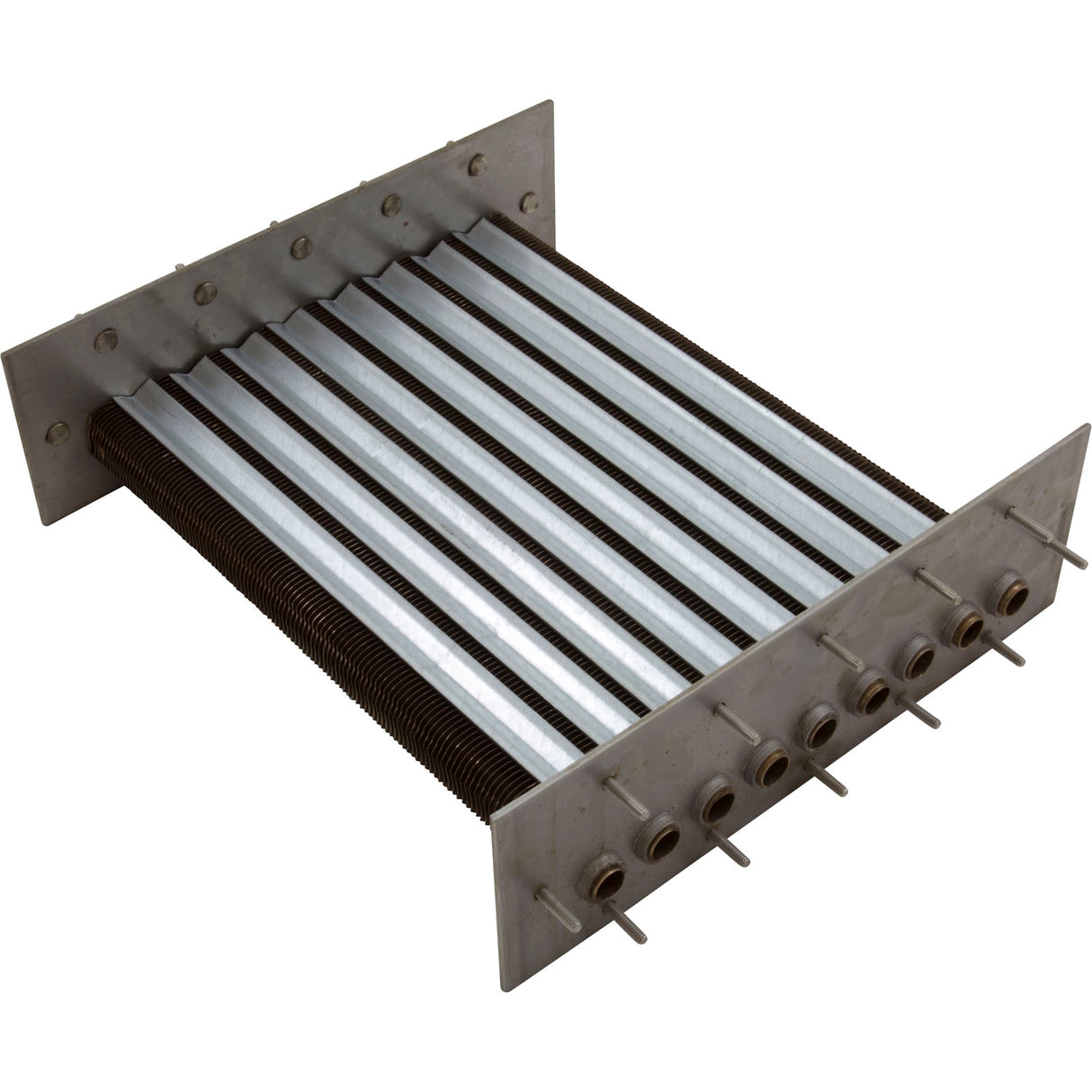 Tube Bundle, Raypak 266A/267A, CuNi/Polymer, Before 7/2013 : 010365F - Raypak - 840891019626 - PartsForSpas.com