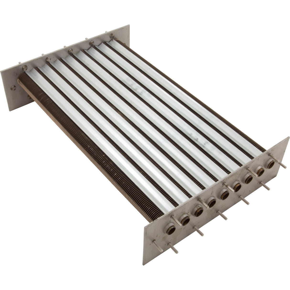 Tube Bundle, Raypak 406A/407A, CuNi/Polymer, Before 7/2013 : 010367F - Raypak - 840891021629 - PartsForSpas.com