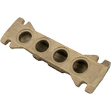 Return Header, Raypak 155B/155C, Bronze : 004888F - Raypak - 840891006886 - PartsForSpas.com