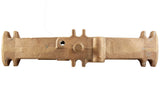 Return Header, Raypak 185/207A/206A/R185A/R185B, ASME : 006731F - Raypak - 840891001867 - PartsForSpas.com