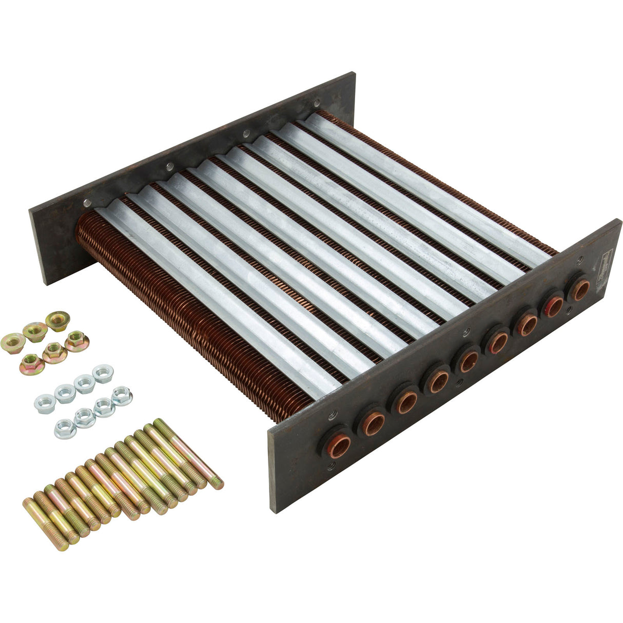 Tube Bundle, Raypak 206A/207A, ASME : 010055F - Raypak - 840891019152 - PartsForSpas.com