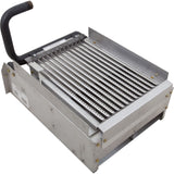 Burner Tray, Raypak Model R185, with Burner, Sea Level : 005213F - Raypak - 840891002727 - PartsForSpas.com