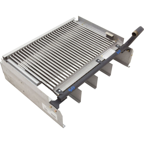 Burner Tray, Raypak Model R405, with Burner, Sea Level : 005216F - Raypak - 840891002673 - PartsForSpas.com