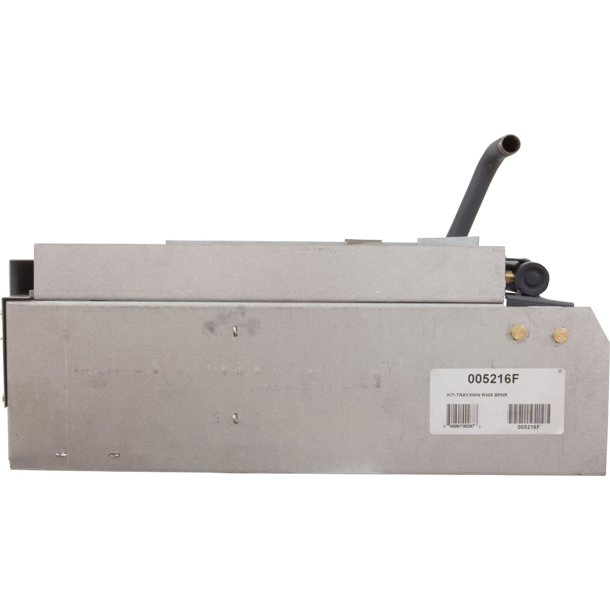 Burner Tray, Raypak Model R405, with Burner, Sea Level : 005216F - Raypak - 840891002673 - PartsForSpas.com