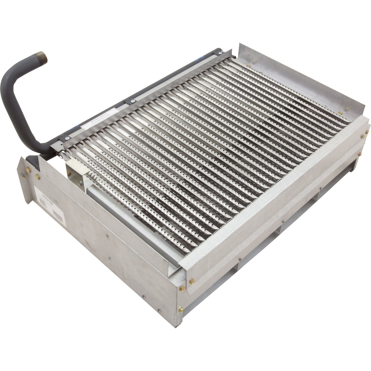 Burner Tray, Raypak Model R405, with Burner, Sea Level : 005216F - Raypak - 840891002673 - PartsForSpas.com