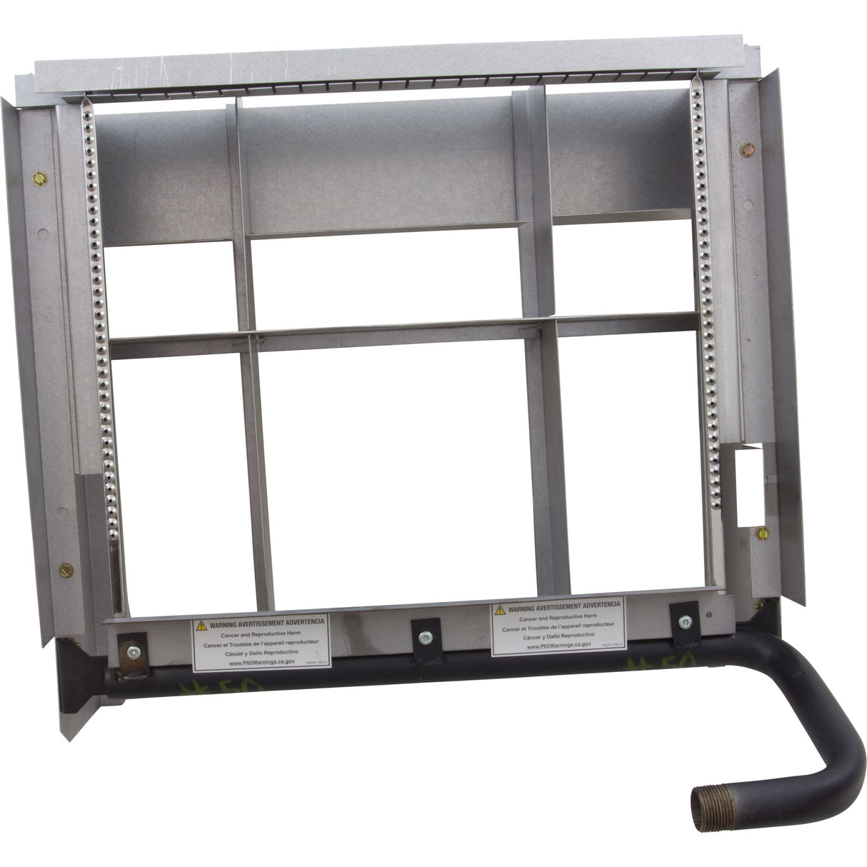 Burner Tray, Raypak Model R335, with out Burner, Sea Level : 005219F - Raypak - 005219F - PartsForSpas.com
