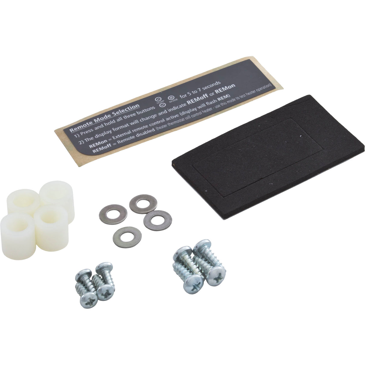 Ctrl Panel, Raypak 207A/206A/R185B, w/ Decal, IID, Before5/2011 : 009491F - Raypak - 840891011881 - PartsForSpas.com